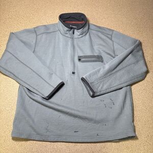 Simms Montana Techwool Zip Sweater 1/4 Zip Men’s XXL